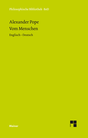 Vom Menschen von Breidert,  Eberhard, Breidert,  Wolfgang, Pope,  Alexander