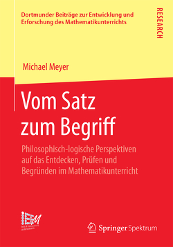 Vom Satz zum Begriff von Meyer,  Michael