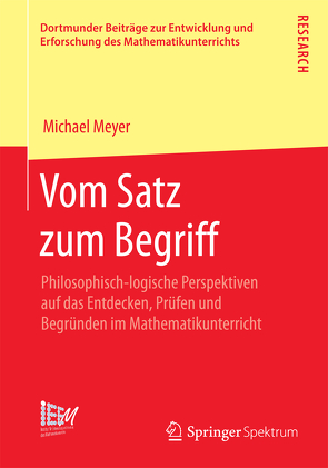 Vom Satz zum Begriff von Meyer,  Michael