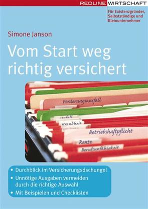 Vom Start weg richtig versichert von Janson,  Simone