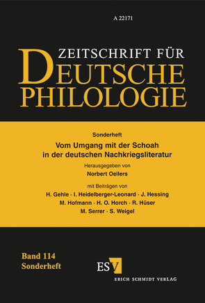 Vom Umgang mit der Schoah in der deutschen Nachkriegsliteratur von Oellers,  Norbert