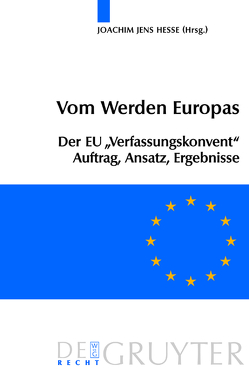 Vom Werden Europas von Hesse,  Joachim Jens