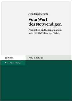 Vom Wert des Notwendigen von Schevardo,  Jennifer