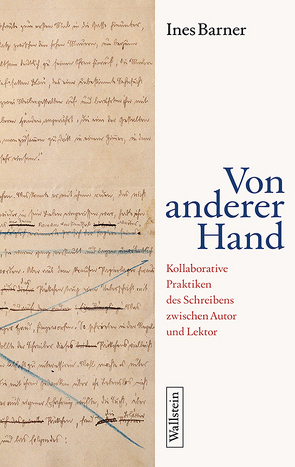 Von anderer Hand von Barner,  Ines