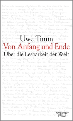 Von Anfang und Ende von Timm,  Uwe