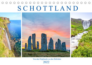 Von den Highlands zu den Hebriden (Tischkalender 2022 DIN A5 quer) von Schnitzler,  Harald