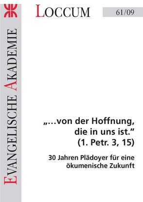 „… von der Hoffnung, die in uns ist.“ (1. Petr. 3,15) von Anhelm,  Fritz Erich