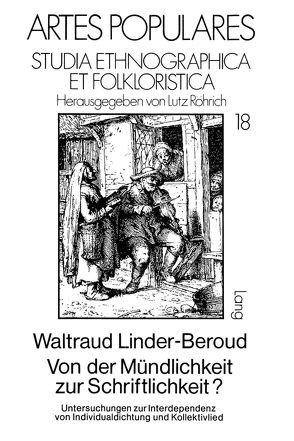 Von der Mündlichkeit zur Schriftlichkeit? von Linder-Beroud,  Waltraud