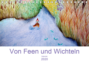 Von Feen und Wichteln (Tischkalender 2020 DIN A5 quer) von Denorme,  Christine