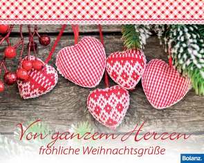 Von ganzem Herzen fröhliche Weihnachtsgrüße