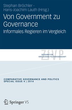 Von Government zu Governance von Bröchler,  Stephan, Lauth,  Hans-Joachim