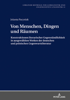 Von Menschen, Dingen und Räumen von Pacyniak,  Jolanta