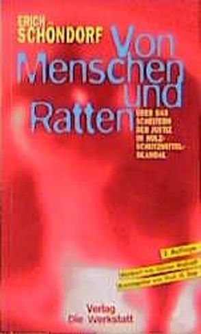 Von Menschen und Ratten von Schöndorf,  Erich