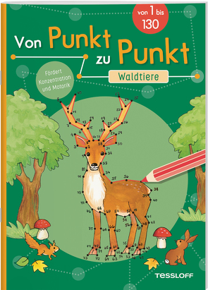 Von Punkt zu Punkt. Waldtiere von Beurenmeister,  Corina