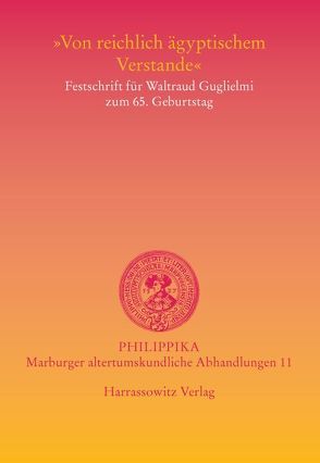 „Von reichlich ägyptischem Verstande“ von Fischer-Elfert,  Hans-W., Zibelius-Chen,  Karol