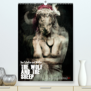 Von Schafen und Wölfen – The Wolf and the Sheep (Premium, hochwertiger DIN A2 Wandkalender 2022, Kunstdruck in Hochglanz) von Blendwerk31