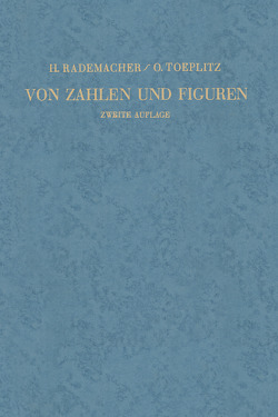 Von Zahlen und Figuren von Rademacher,  Hans, Toeplitz,  Otto