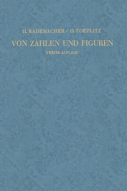 Von Zahlen und Figuren von Rademacher,  Hans, Toeplitz,  Otto