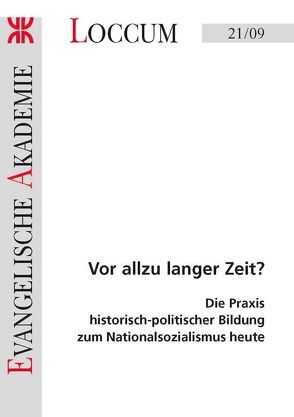 Vor allzu langer Zeit? von Benzler,  Susanne