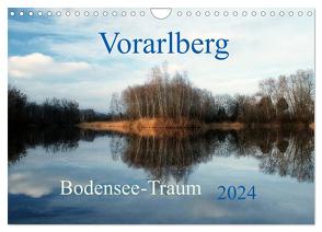 Vorarlberg Bodensee-Traum2024 (Wandkalender 2024 DIN A4 quer), CALVENDO Monatskalender von Arnold,  Hernegger