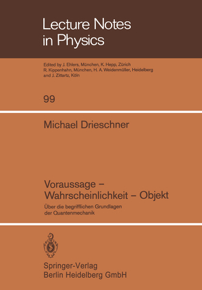 Voraussage — Wahrscheinlichkeit — Objekt von Drieschner,  M.