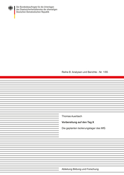 Vorbereitung auf den Tag X von Auerbach,  Thomas, Sailer,  Wolf-Dieter