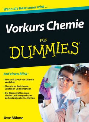 Vorkurs Chemie für Dummies von Böhme,  Uwe