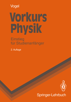 Vorkurs Physik von Vogel,  Helmut