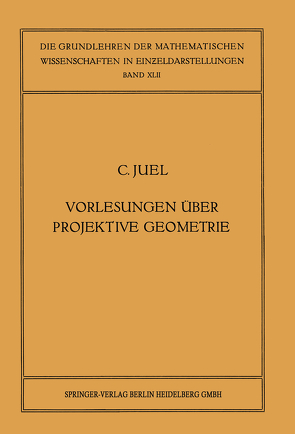 Vorlesungen über Projektive Geometrie von Juel,  Christian