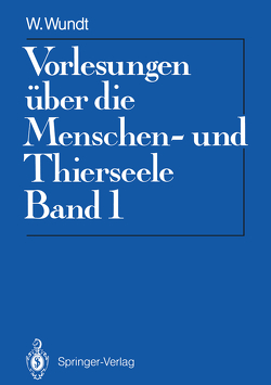 Vorlesungen über die Menschen-und Thierseele von Nitsche,  Wolfgang, Wundt,  Wilhelm