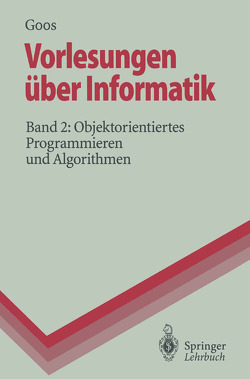 Vorlesungen über Informatik von Goos,  Gerhard