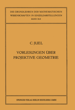Vorlesungen über Projektive Geometrie von Juel,  Christian