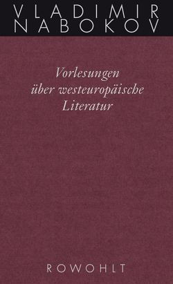 Vorlesungen über westeuropäische Literatur von Bowers,  Fredson, Nabokov,  Vladimir, Tolksdorf,  Ludger, Updike,  John, Zimmer,  Dieter E.