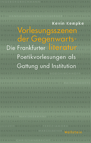 Vorlesungsszenen der Gegenwartsliteratur von Kempke,  Kevin