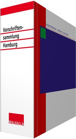 Vorschriftensammlung Hamburg von Krüger,  Harald