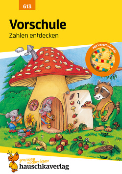 Vorschule Übungsheft ab 5 Jahre für Junge und Mädchen – Zahlen entdecken von Hünemann-Rottstegge,  Heike, Knapp,  Martina, Maier,  Ulrike