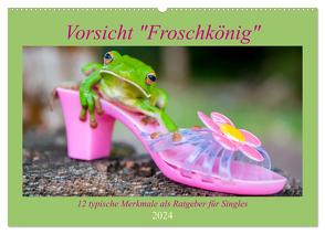 Vorsicht: Froschkönig (Wandkalender 2024 DIN A2 quer), CALVENDO Monatskalender von Travelpixx.com,  Travelpixx.com