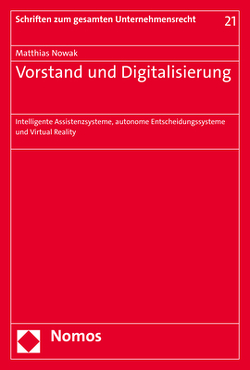 Vorstand und Digitalisierung von Nowak,  Matthias