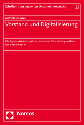 Vorstand und Digitalisierung von Nowak,  Matthias