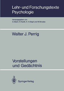 Vorstellungen und Gedächtnis von Kintsch,  Walter, Perrig,  Walter J.