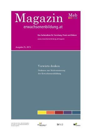 Vorwärts denken. Diskurse zur Modernisierung der Erwachsenenbildung von Monnerat,  Roger