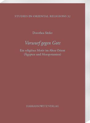 Vorwurf gegen Gott von Sitzler,  Dorothea