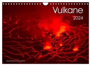Vulkane 2024 (Wandkalender 2024 DIN A4 quer), CALVENDO Monatskalender von VolcanoDiscovery,  VolcanoDiscovery