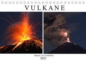 Vulkane – Magma, Lava, Eruptionen (Tischkalender 2022 DIN A5 quer) von Szeglat,  Marc