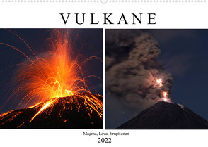 Vulkane – Magma, Lava, Eruptionen (Wandkalender 2022 DIN A2 quer) von Szeglat,  Marc