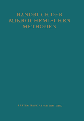 Waagen und Geräte zur Anorganischen Mikro-Gewichtsanalyse von Hecht,  Friedrich