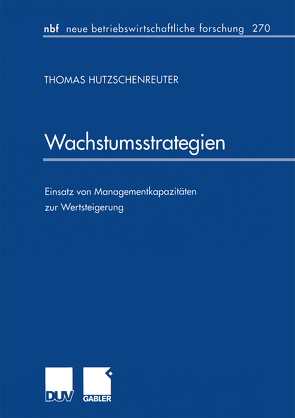 Wachstumsstrategien von Hutzschenreuter,  Thomas