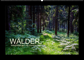 Wälder, fotografiert auf vier Kontinenten (Wandkalender 2023 DIN A2 quer) von Walliser,  Richard