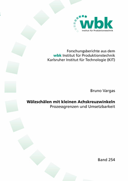 Wälzschälen mit kleinen Achskreuzwinkeln von Vargas,  Bruno