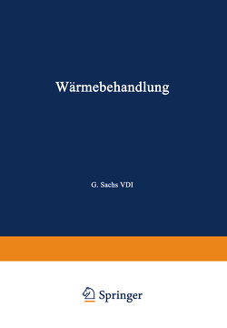 Wärmebehandlung von Kußmann,  A.